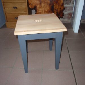 Tabouret bois massif Mulhouse 3