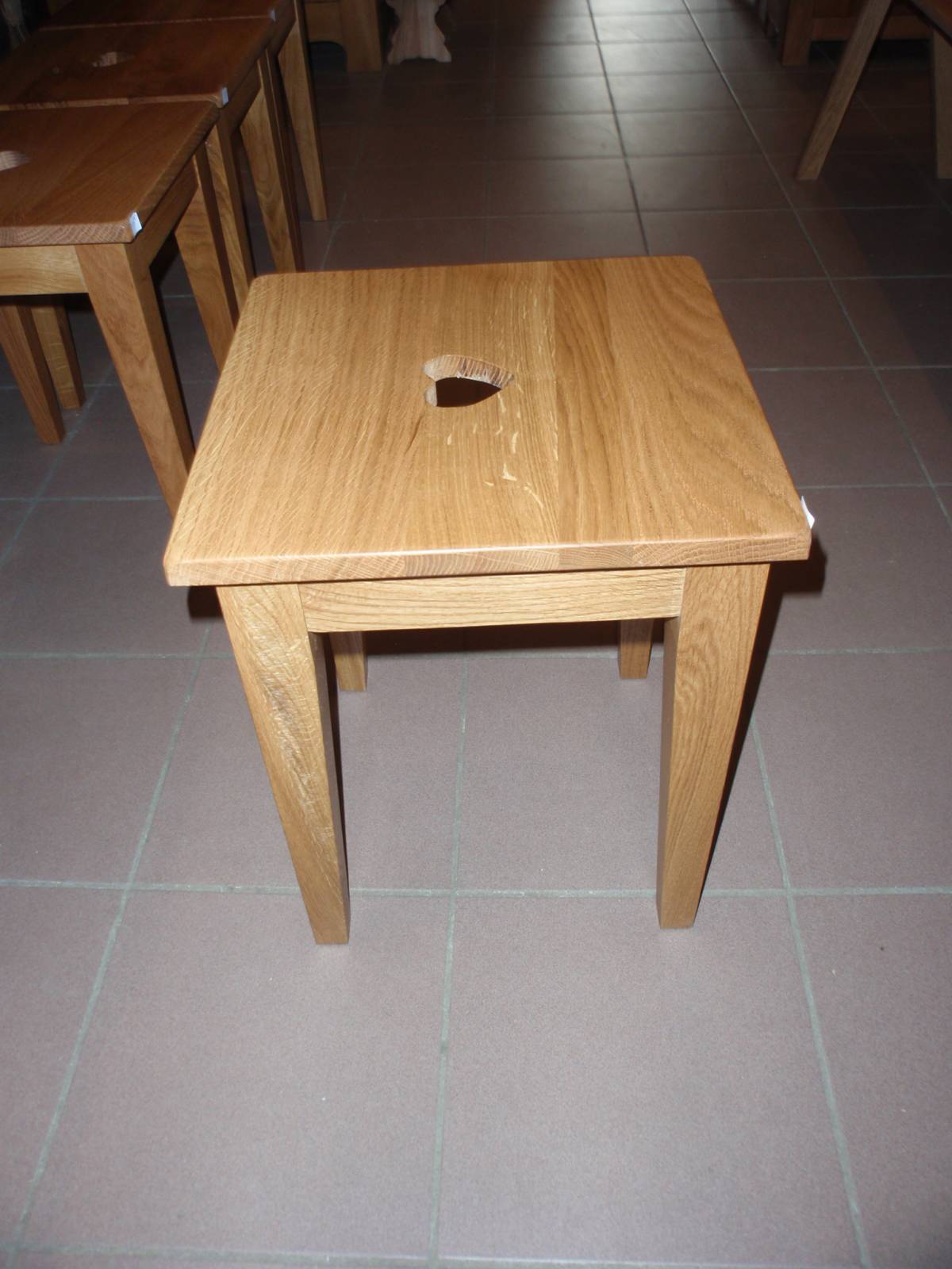 Tabouret bois massif Gérardmer