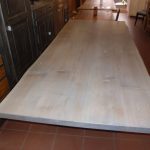 Table chêne pieds fer Wittenheim 0