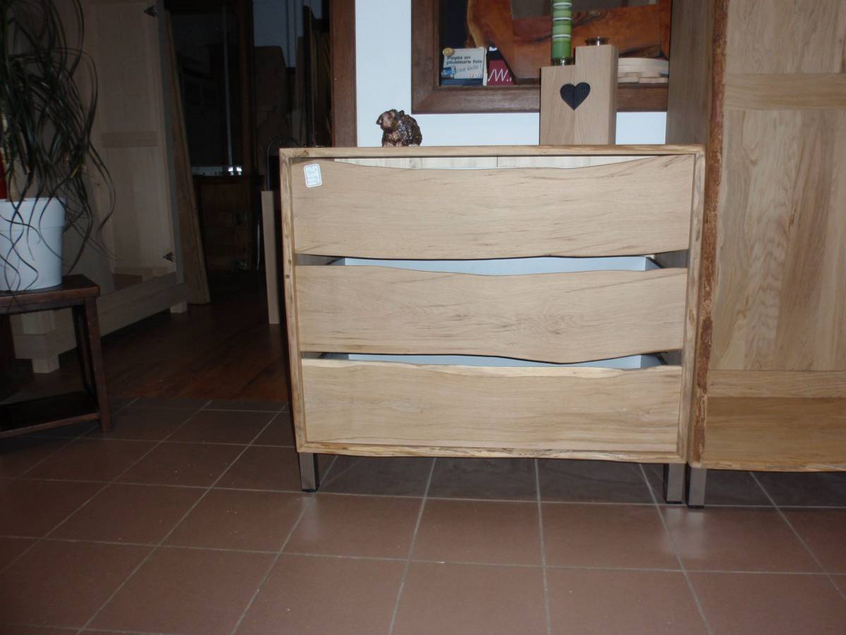 Commode chêne massif Gérardmer